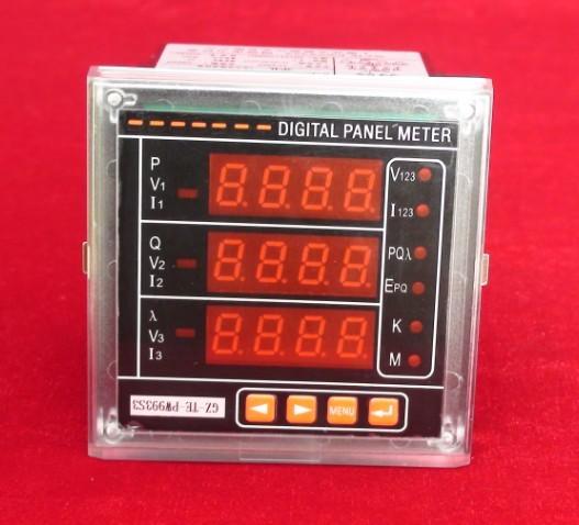 供應(yīng)三相智能電量測(cè)量?jī)xTE-PW994N8_三相多功能儀表_深圳儀表