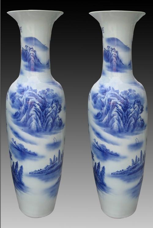 供應(yīng)開(kāi)業(yè)喬遷禮品景德鎮(zhèn)陶瓷落地大花瓶