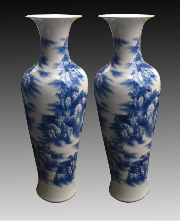 供應(yīng)開(kāi)業(yè)喬遷禮品景德鎮(zhèn)陶瓷落地大花瓶