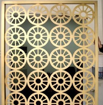 供應鈦金不銹鋼屏風