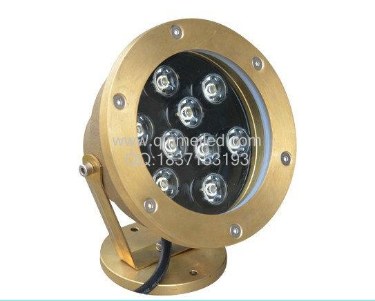 供應(yīng)LED12W外控RGB噴泉追光燈丨LED12W嵌入式水底燈