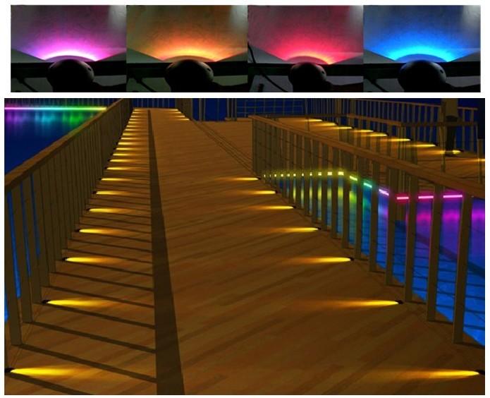 供應(yīng)大功率LED透光地埋燈