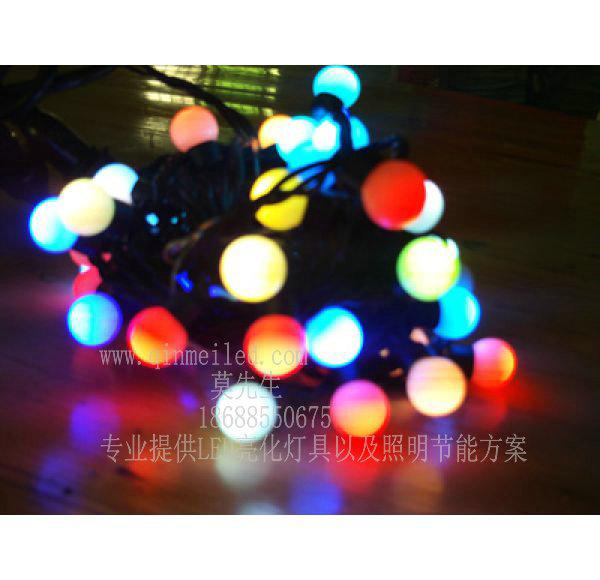 供應(yīng)LED球形燈串，LED球泡燈串，LED燈串