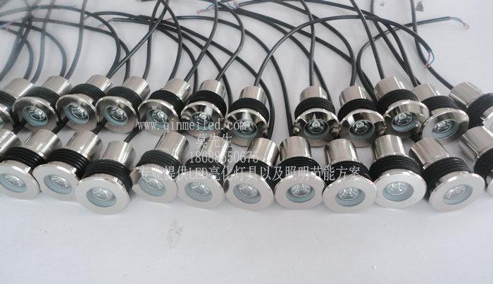 供應大功率LED1W不銹鋼地埋燈