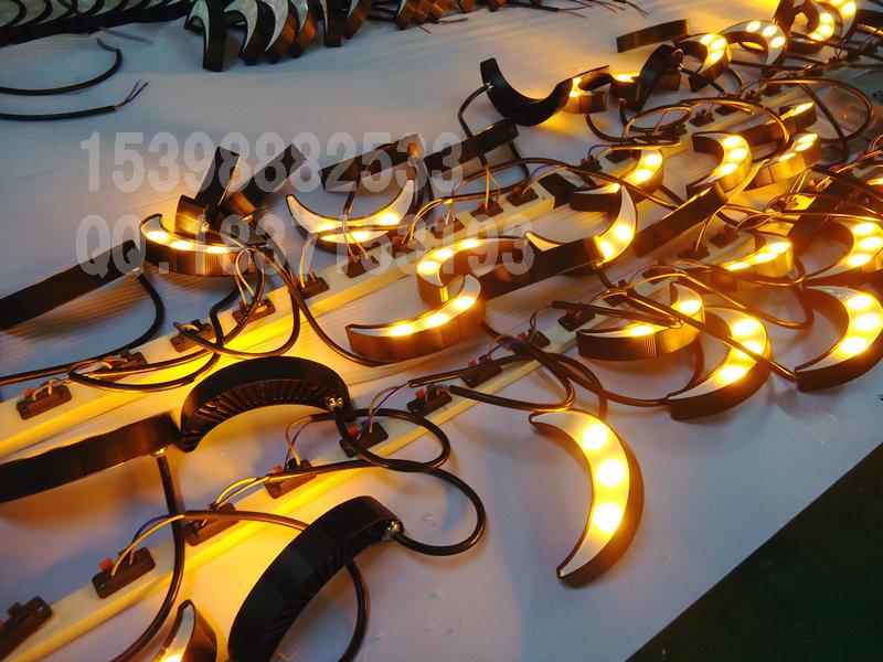 供應(yīng)LED3W琉璃瓦射燈廠家丨古建筑瓦片射燈