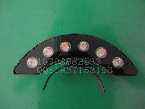 供應(yīng)大功率LED6W古建筑瓦片射燈丨LED青瓦照明燈丨LED瓦楞燈