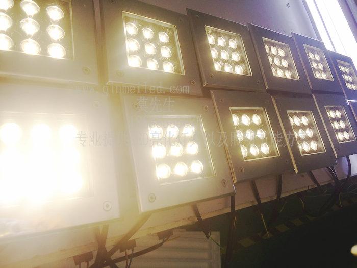 供應(yīng)大功率LED9W正方形地埋燈