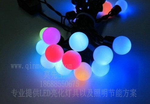 供應(yīng)LED球形燈串，LED球泡燈串，LED燈串