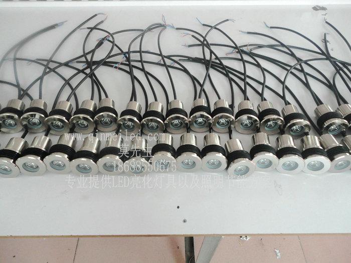 供應大功率LED1W不銹鋼地埋燈