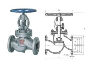 供應(yīng)法蘭鑄鋼截止閥-鑄鋼截止閥