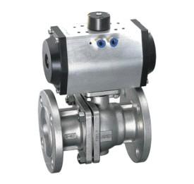 不銹鋼氣動(dòng)球閥-氣動(dòng)內(nèi)螺紋球閥-不圖片