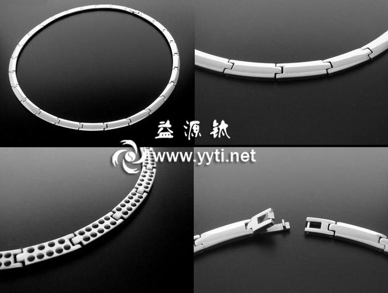 供應(yīng)金鎮(zhèn)鑲鍺鈦項(xiàng)鏈/批發(fā)鈦項(xiàng)鏈廠家/時(shí)尚項(xiàng)鏈報(bào)價(jià) 防過敏鈦項(xiàng)鏈保健
