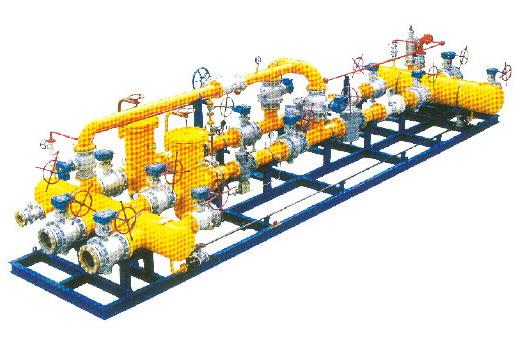供应用于燃气输送的天然气调压站图片