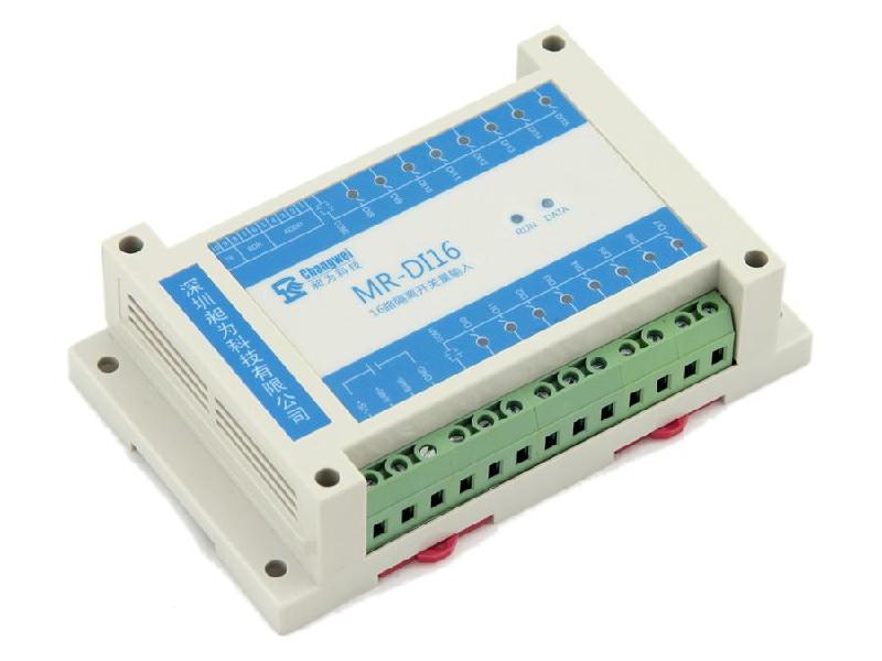 昶为科技供应MR-DI16十六路开关量输入模块数字量采集模块通道隔离图片