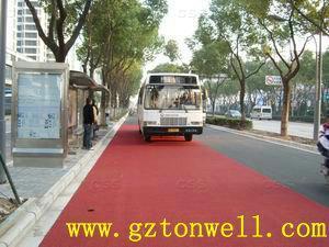 供應(yīng)河北石家莊道路彩砂顆粒陶瓷彩砂天然彩砂圓粒彩砂品種多*