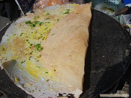 香酥雞蛋灌餅何師傅小吃培訓圖片
