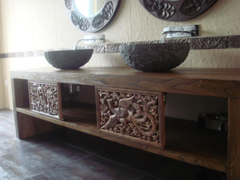 供應(yīng)上海老榆木仿古臺盆柜可定做  主材質(zhì)：老榆木  家具顏色，可選擇