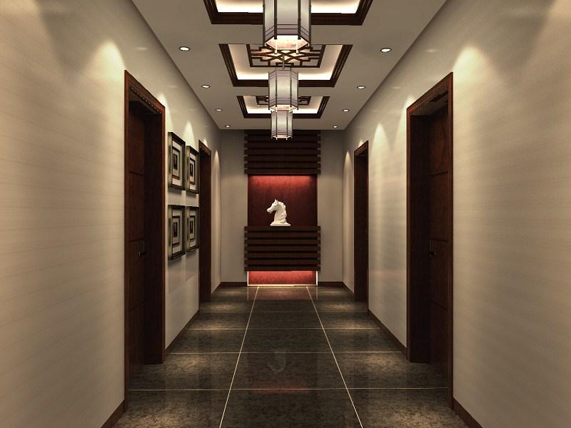 上海老榆木過道圖片