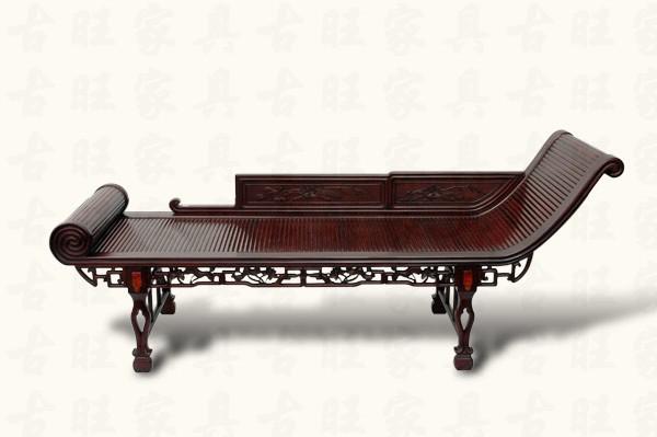 供應(yīng)老榆木羅漢床廠家直銷