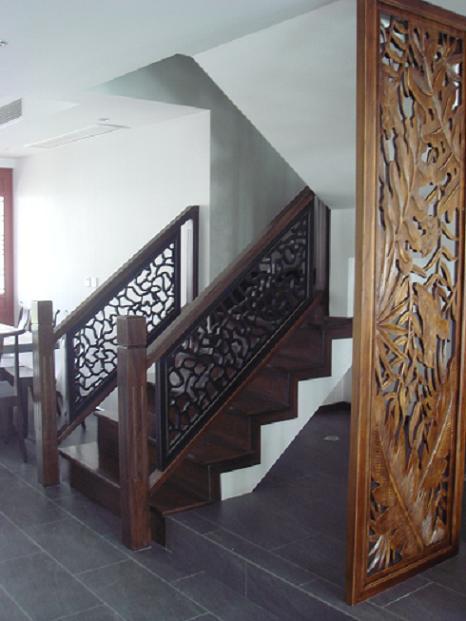 供應(yīng)上海中式古典雕花樓梯