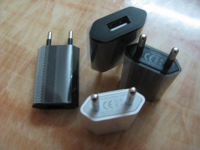 足5V1A電源適配器 USB墻充 亞天通過CE認(rèn)證充電器 火牛