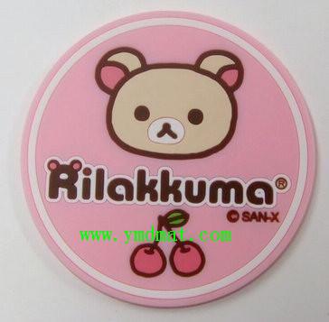 熱賣創(chuàng)意花型餐墊 pvc禮品杯墊餐墊