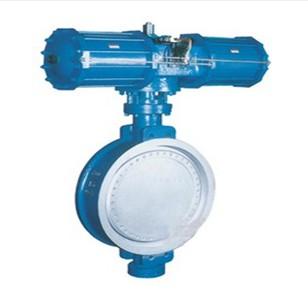 D673H氣動多層次金屬硬密封蝶閥圖片