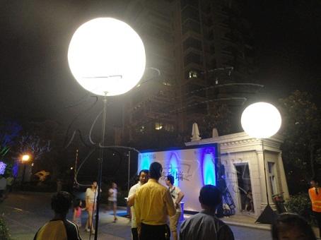 供應(yīng)溫州LED月亮球，慶典派對月亮球，酒吧懸掛16色夜光球