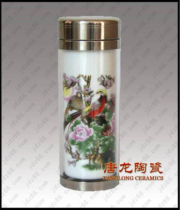 供應(yīng)陶瓷保溫杯辦公用品保溫杯