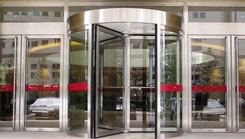 呼和浩特三翼旋轉(zhuǎn)門圖片