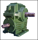 擠出機(jī)的驅(qū)動(dòng)蝸輪蝸桿減速機(jī)