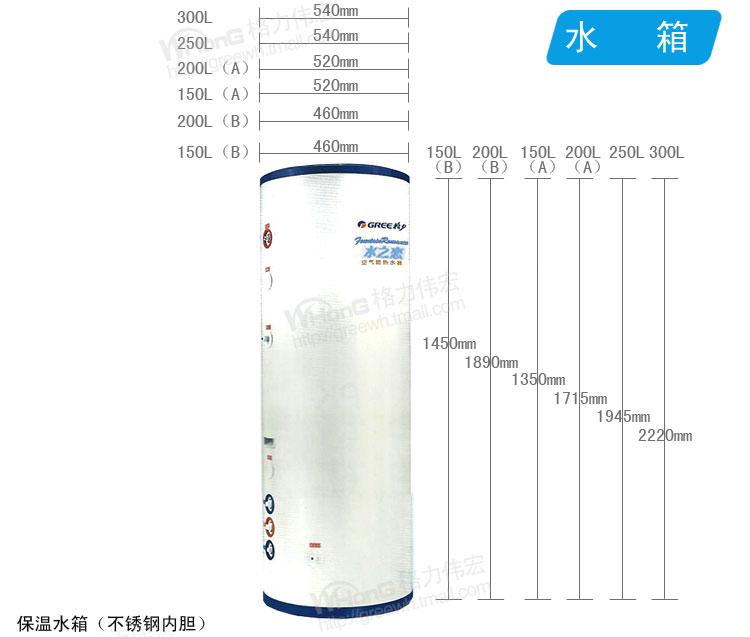 供应格力空气能热泵热水器 主机KFRS-3.1配100升包上门安装图片