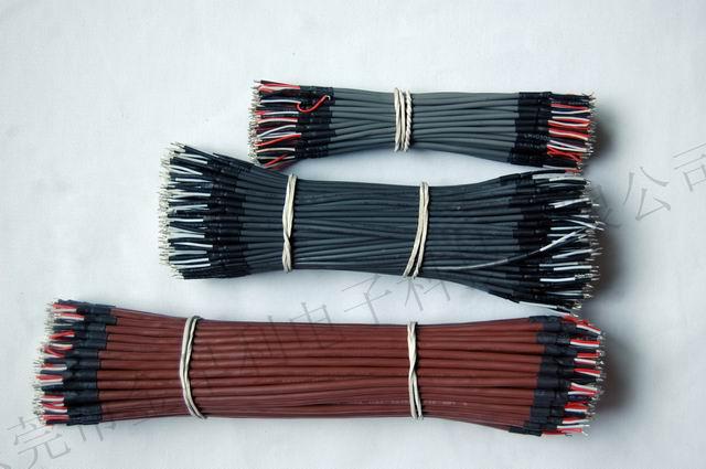 供應(yīng)加工屏蔽線套管上錫端子