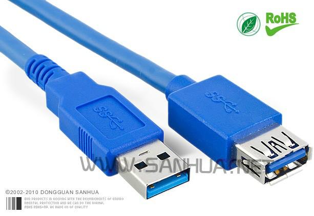 供應(yīng)高數(shù)傳輸線USB 3.0端口，高數(shù)傳輸屏蔽線