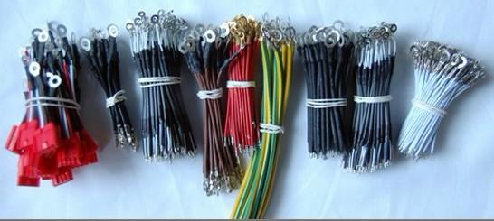 供應(yīng)加工屏蔽線套管上錫端子