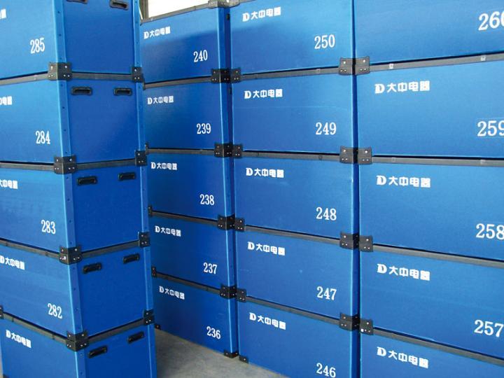 供應佛山防靜電中空板箱防靜電周轉(zhuǎn)箱塑料折疊箱刀卡托盤