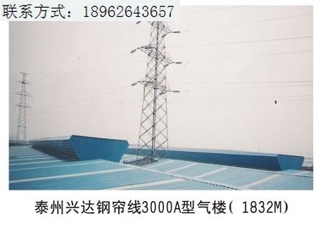 供應鋼結構通風氣樓案例