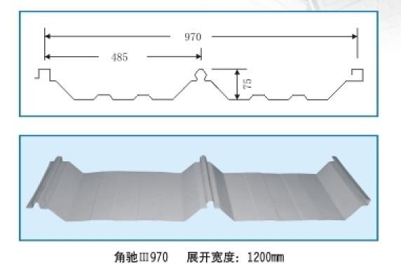 供應(yīng)角馳III970型屋面板