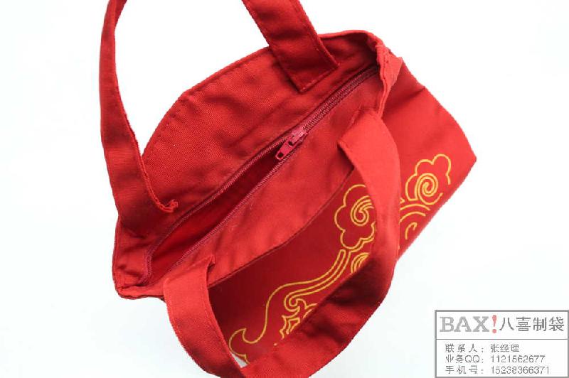 供應定做時尚手提購物袋化妝品手提袋