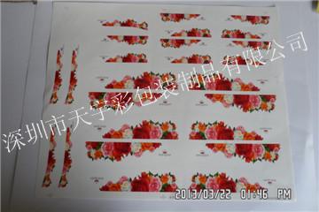 天宇彩印刷水貼紙大型供應(yīng)商圖片