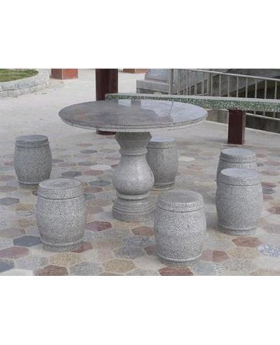 草白玉石凳石桌價(jià)格行情圖片