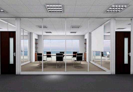 山東濟(jì)寧辦公隔斷玻璃隔斷