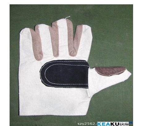 供應帆布加皮皮手套報價，帆布加皮皮手套批發(fā)價