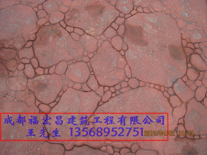 成都新都彩色壓花地坪透水地坪施工圖片/成都新都彩色壓花地坪透水地坪施工樣板圖 (4)