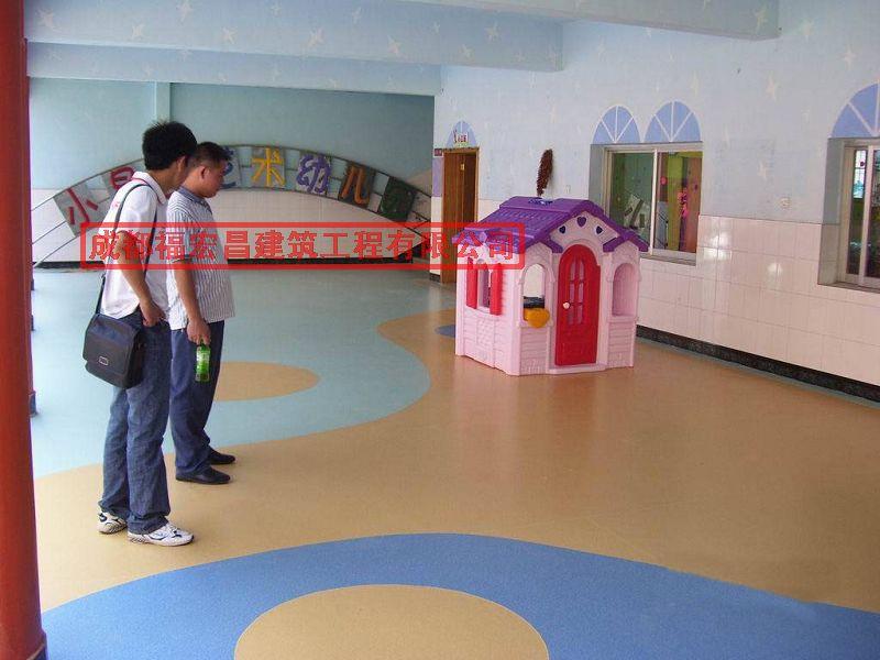 供應(yīng)成都幼兒園地坪橡膠地坪