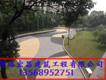 供應(yīng)成都田園綠道施工單位，成都透水地坪銷售廠家