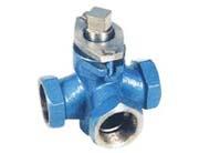 不銹鋼內(nèi)螺紋三通旋塞閥X14W圖片