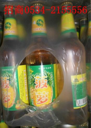 供应鼎力啤酒500ml白瓶果啤