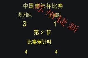 供应体育比分软件 苏州LED显示屏用体育比赛比分软件-苏州捷新图片