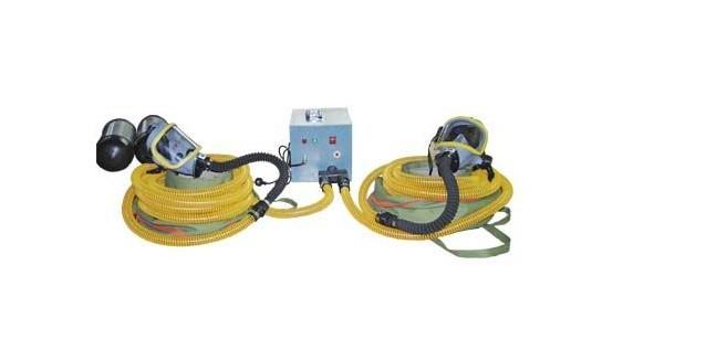 供應電動送風式長管呼吸器/1-4人使用長管呼吸器/面罩腰帶長管送風機
